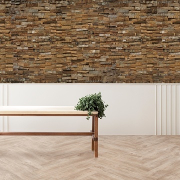 Panou decorativ 3D, Mahon, Sanur Natural, 12 placi 40x20.5cm, 0.98 mp - Img 4
