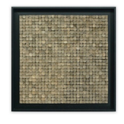 Panou decorativ lemn, Coconut, Tongkonan Natural Black