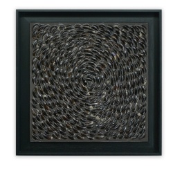 Panou decorativ lemn, Scoici, My Dutch Dyke Black