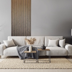 Panou riflaj decorativ 3D Asti, Oak Craft, 12.2x1.2x270 cm - Img 2