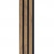 Panou riflaj decorativ 3D Olmo, Oak Craft, 12.2x1.2x270 cm - Img 5