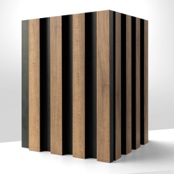 Panou riflaj decorativ 3D Vasco, Oak Craft, 11.7x2.1x270 cm - Img 4