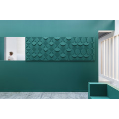 Plinta decorativa din polimer rigid S4 - 8x1.3x200 cm - Plinte albe