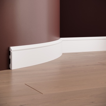 Plinta poliuretan felxibil, Manavi, S5F-8x1.2x244 cm - Img 1