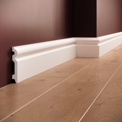 Plinta poliuretan flexibil, Manavi, S8F-10x1.5x200 cm