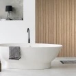 Profil dreapta pentru riflaj decorativ 3D Olmo, Oak Gold II, 2.6x1.2x270 cm - Img 11