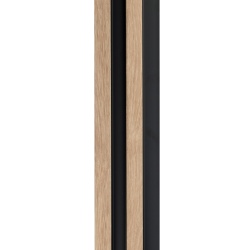 Profil dreapta pentru riflaj decorativ 3D Vasco, Oak Gold, 3.1x2.1x270 cm