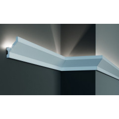 Profil pentru banda LED din poliuretan KF721 - 7.6x4.7x200 cm - Img 1