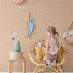 Tapet Animal Dots, Dusty Peach, Majvillan - Img 6