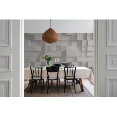 Tapet Boxes, Gray, Rebel Walls - Img 1