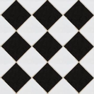 Tapet Checkered Tiles, Black & White, Rebel Walls, 5 mp / rola - Img 2