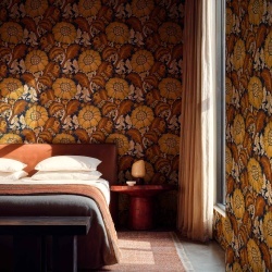 Tapet Chinese Damask, Mustard, Coordonne, 5mp / rola - Img 1
