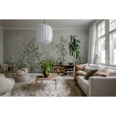Tapet Chinoiserie Haze, Sage Green, Rebel Walls - Img 1