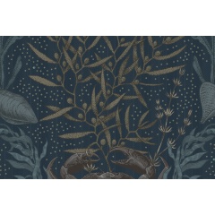 Tapet Claws & Clams, Ocean Blue, Rebel Walls - Img 4