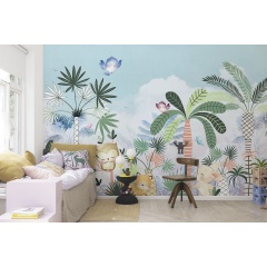 Tapet Jungle Fun, Pastel, Rebel Walls - Img 3