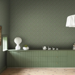 Tapet lavabil, Annie, Green, Sandberg, 5.3mp / rola