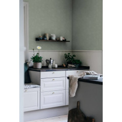 Tapet lavabil Anton, Forest Green, Sandberg, 5.3mp / rola - Img 1