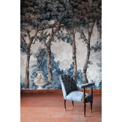 Tapet lavabil Byron Poem, Blue, Coordonne - Img 1