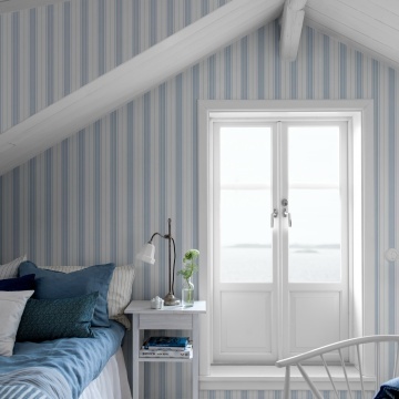 Tapet lavabil, Hamnskär Stripe 8875, 5.3mp / rola - Img 1