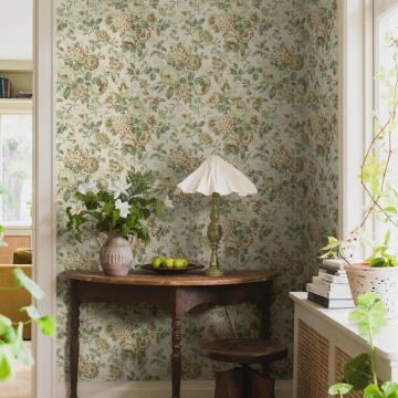 Tapet lavabil, Hortensia 5727, 4.9mp / rola - Img 1