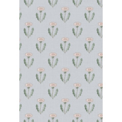 Tapet lavabil Maskrosen Soft Blue, Sandberg, 5.3mp / rola - Img 2