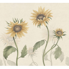 Tapet lavabil Sunflowers, Yellow, Sandberg - Img 2