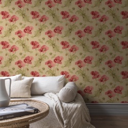 Tapet lavabil, Vallmo 8090, 5.3mp / rola - Img 3