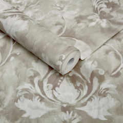 Tapet Ornamenta, Sand Neutral Luxury Damask, 1838 Wallcoverings, 5.3mp / rola - Img 3