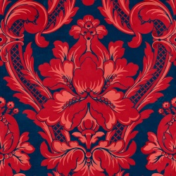 Tapet Venetian Damask, Vermilion, Coordonne, 5mp / rola - Img 2