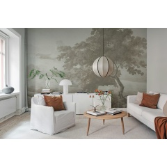 Tapet Vintage Tree, Beige, Rebel Walls - Img 1