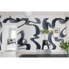 Tapet Waves, Ink, Rebel Walls - Img 1