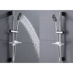 Bara de dus reglabila Rea crom 70 cm - Img 3