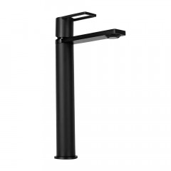 Baterie lavoar inalta Rea Flip negru mat - Img 2