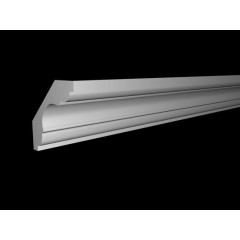 Cornisa decorativa din poliuretan Flexibil C908F - 8.2x5.8x200 cm - Img 4