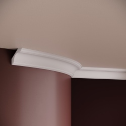 Cornisa poliuretan flexibil, Manavi P902F-4.6x4.6x200cm