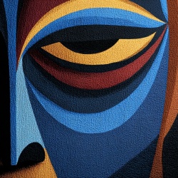 Fototapet Abstract Continent Mystique Totem Rêve CMT206
