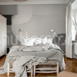 Fototapet, Abstract Shapes, Gray, Rebel Walls