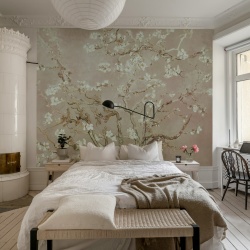 Fototapet, Almond Blossom, Beige, Rebel Walls