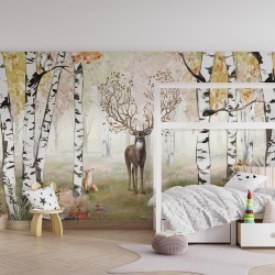 Fototapet Amazing Antlers - Autumn, Kikki Belle