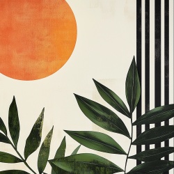 Fototapet Artistic Vegetal Mirage Rêve VM205