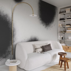 Fototapet, Ash Dots, Graphite, Rebel Walls - Img 1