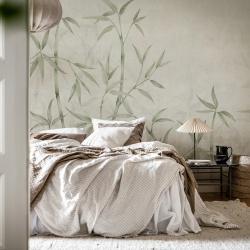Fototapet, Bamboo Horizon, Green, Rebel Walls - Img 3