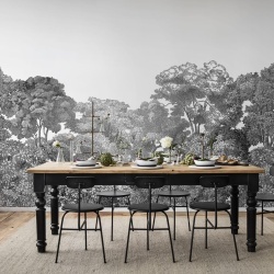 Fototapet, Bellewood, Black Toile, Rebel Walls