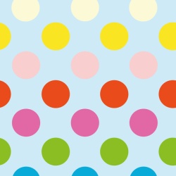 Fototapet, Big Dots, Rainbow, Rebel Walls - Img 2