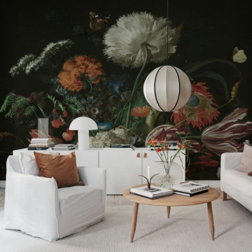 Fototapet, Bold Bouquet, Red, Rebel Walls - Img 3