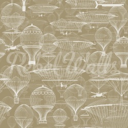 Fototapet, Bon Voyage, Beige, Rebel Walls - Img 2