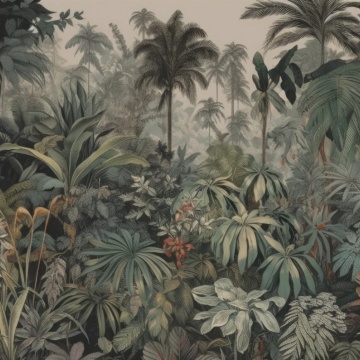 Fototapet Botanic Bosquet Tikal Rêve BT108 - Img 1