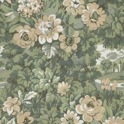 Fototapet, Botanical Manor, Peach, Rebel Walls - Img 2