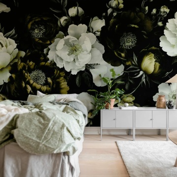 Fototapet, Bouquet of Roses, Yellow, Rebel Walls - Img 3