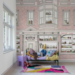 Fototapet, Candyshop, Pink, Rebel Walls - Img 3